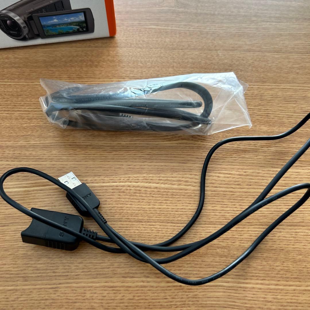 美品ソニー HDR-CX680 ハンディカムと別売り部品他ケースあり