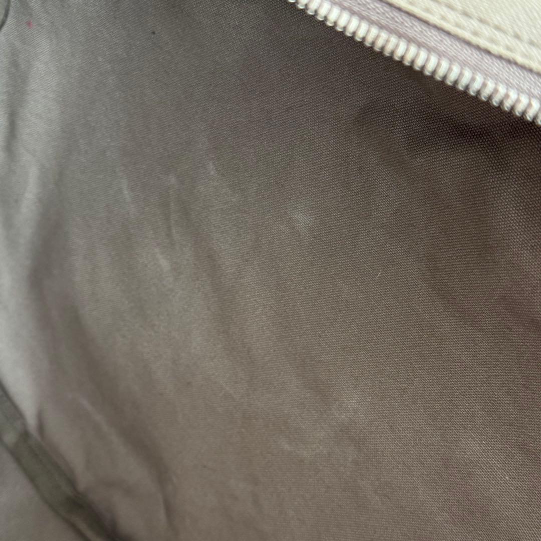 一澤信三郎帆布　ショルダーバッグ　ワンショルダー　グレー　A4対応　ファスナー