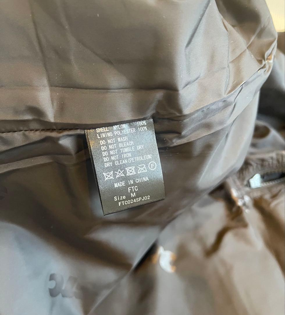 ◉新品未使用FTC / ANORAK JACKET(M/ブラック)