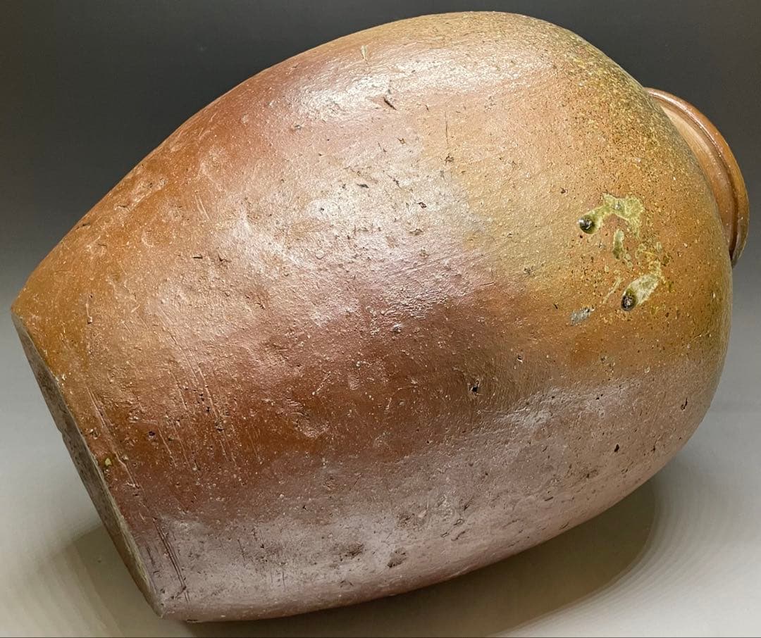 古丹波　猫掻き　壺　室町〜桃山時代　36cm t148