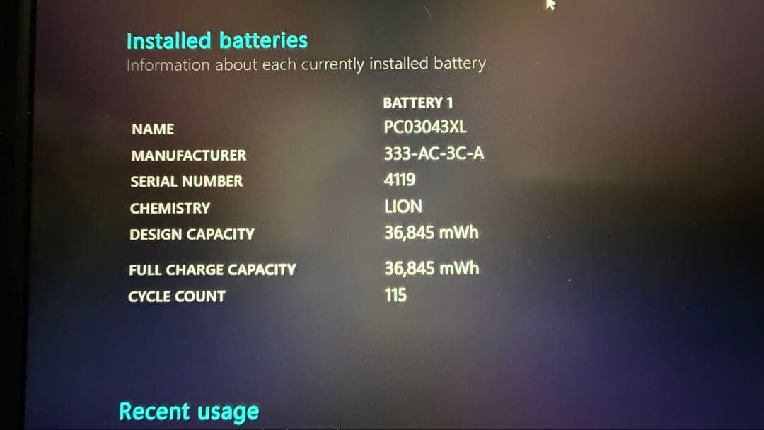 HP ノートパソコンPavilion laptop Aero Laptop 13