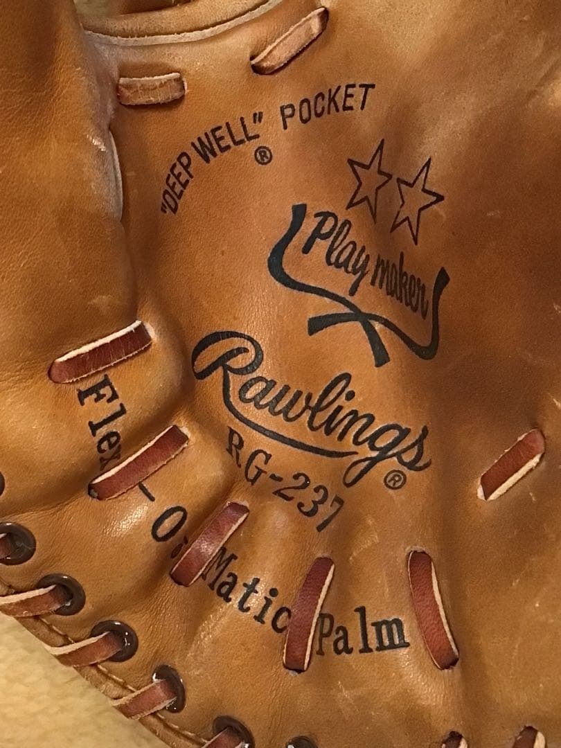 Rawlings Fastback RG237右利き 軟式グローブ ビンテージ