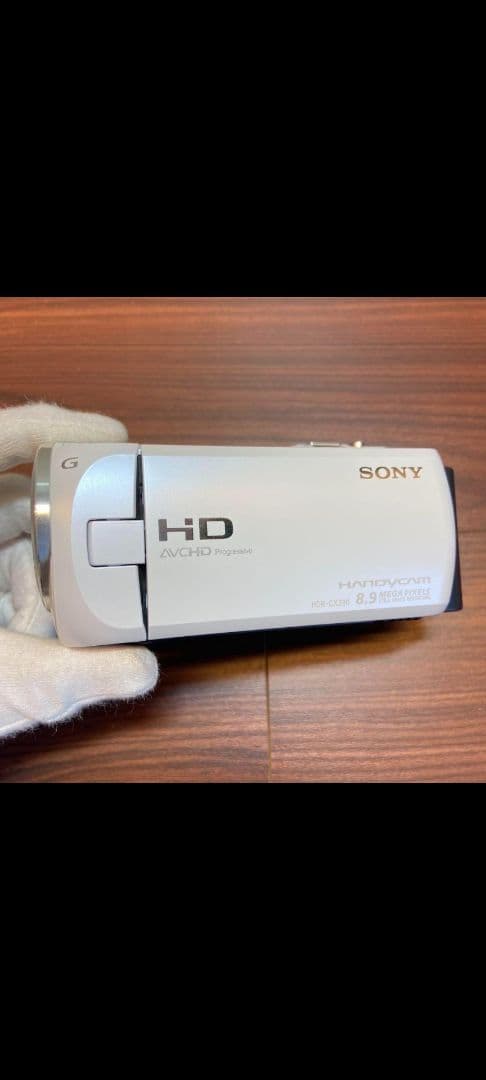 SONY HDR-CX390 ビデオカメラ ホワイト