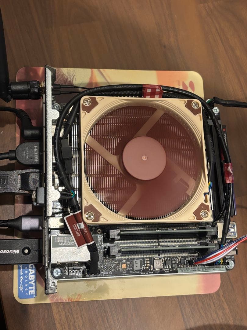 Ryzen 5 9600X✕ DeskMini X600 ×高速SSD