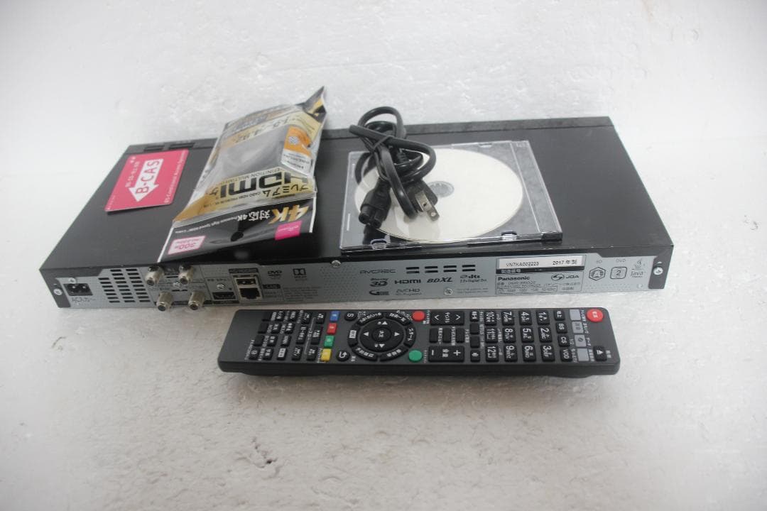 内部徹底清掃 PANASONIC DMR-BRS520 500GB ブルーレイ