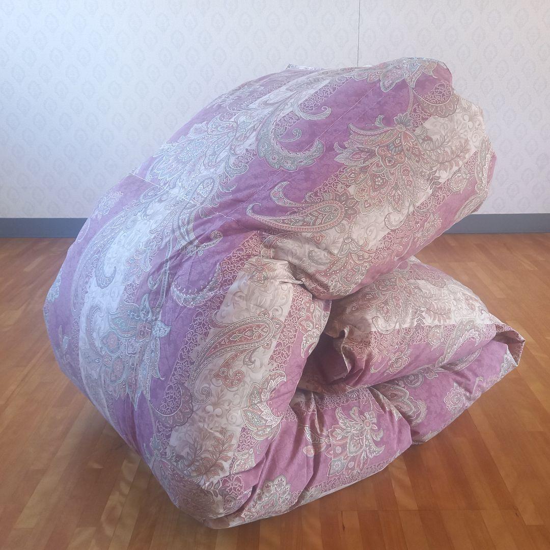 羽毛布団 増量 SDGS リフレッシュ羽毛 高密度生地 清潔 安心 日本製A⑩