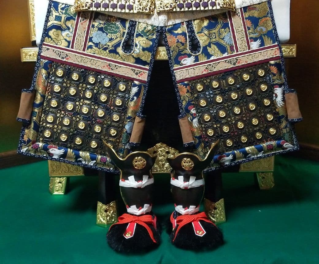 五月人形　平安一水作　15号鎧飾り