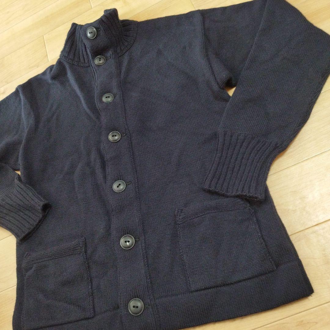 【29】45rpm カーディガン 肉厚　ニット　ウール　ローゲージ