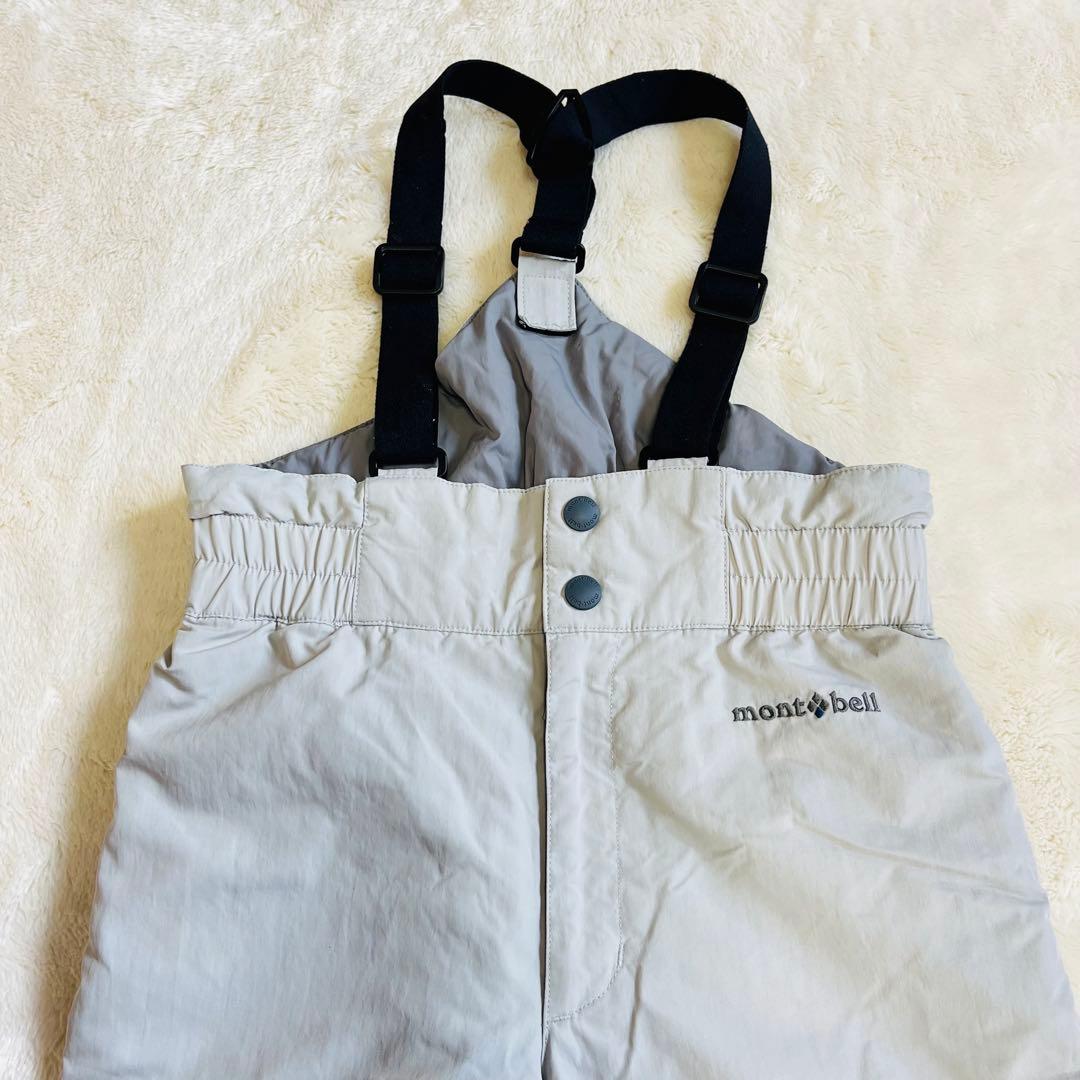 【美品✨】モンベル　mont-bell スキーウェア上下セット130 120 赤
