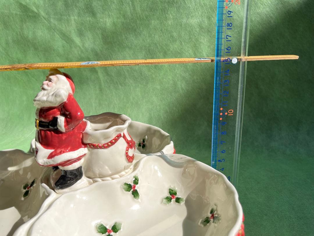 Fitz & Floyd（フィッツ＆フロイド) サンタ　オードブル　クリスマス