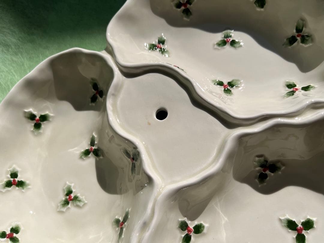 Fitz & Floyd（フィッツ＆フロイド) サンタ　オードブル　クリスマス