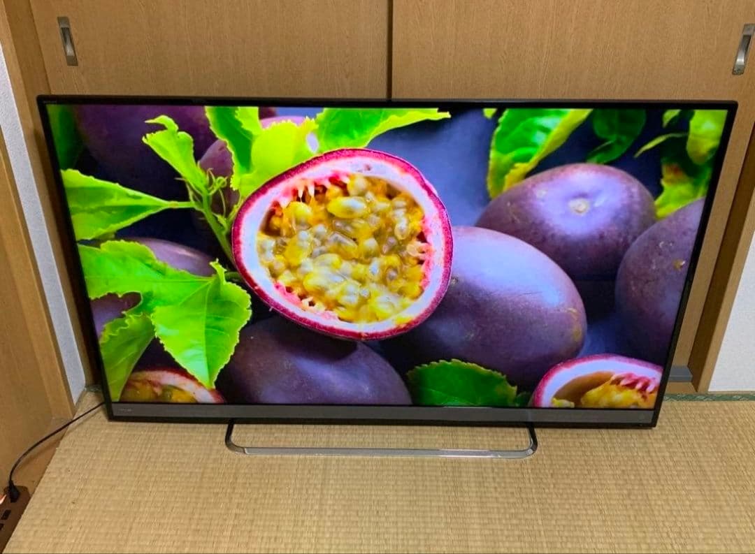 4K TOSHIBA 50型スマートテレビ 地上波/動画アプ