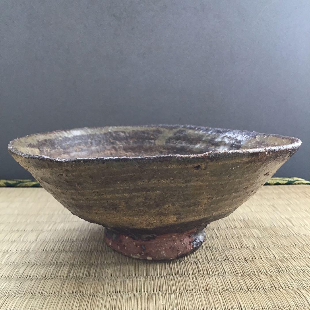 茶道具　茶碗　平茶碗　宗歩作　共箱　S1017CW