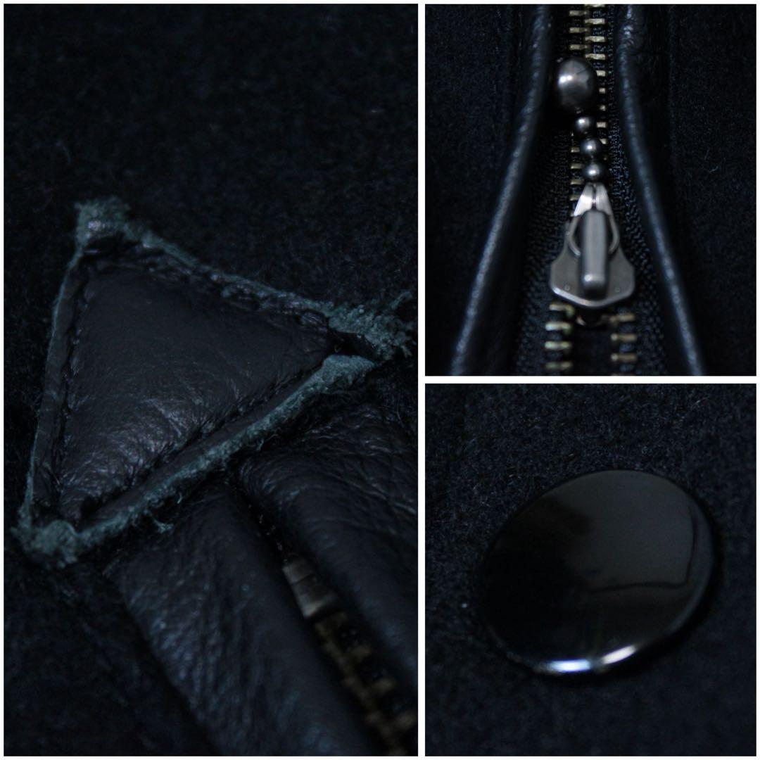 入手困難 00s DONUT & COFFEE フルデコ スタジャン Y2K 黒