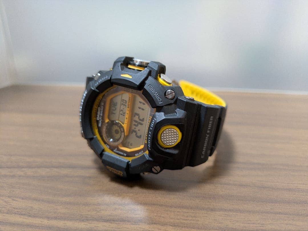【最終値下げ品】G-SHOCK RANGEMAN ブラック/イエロー