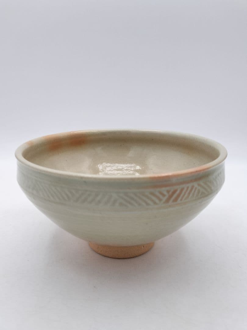 c926 数茶碗 御本 三島 翠峰 阿漕窯 8客　木箱 茶道具 古物