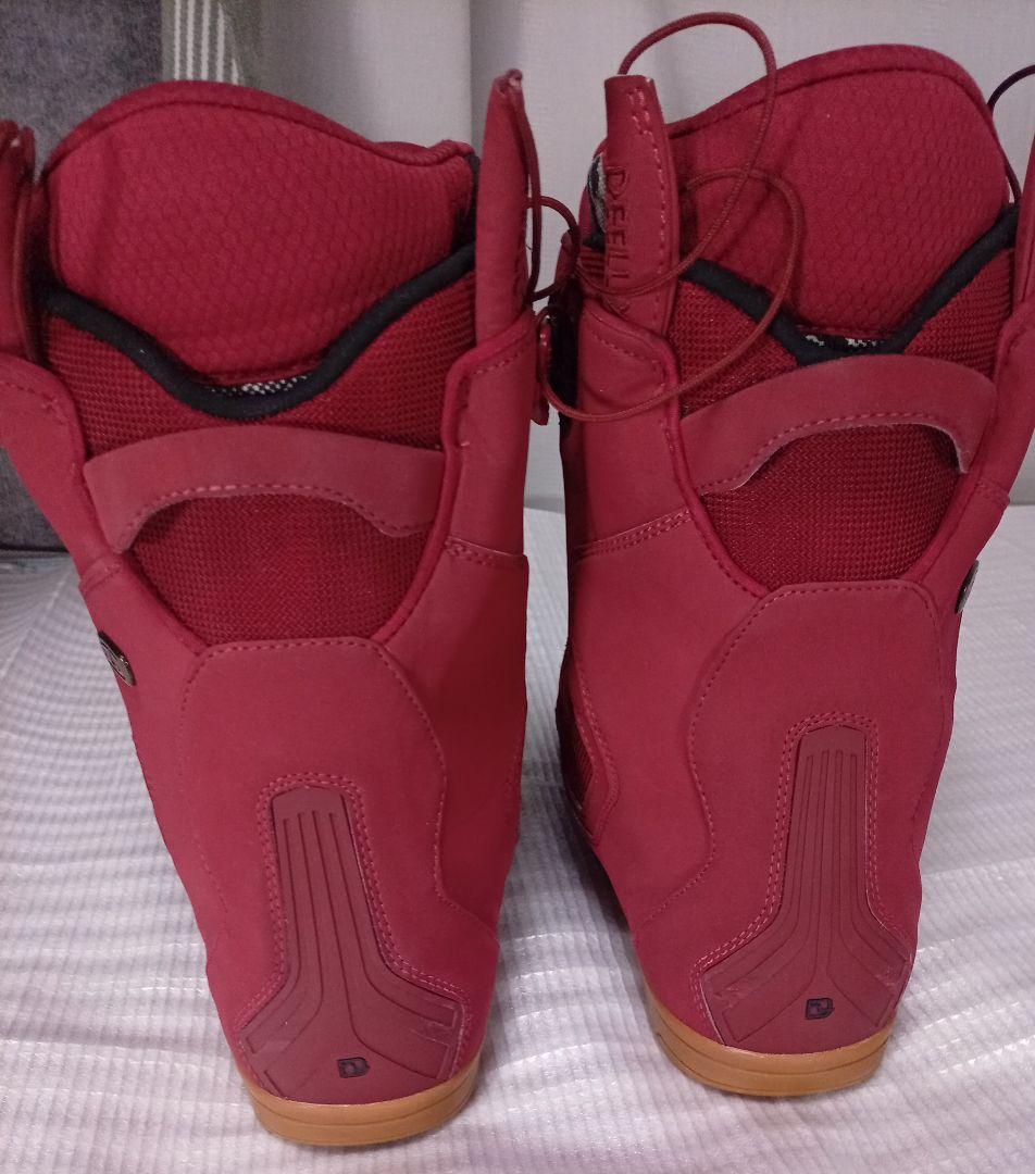 ディーラックス ID スノーボードブーツ 27.5cm　ワインレッド