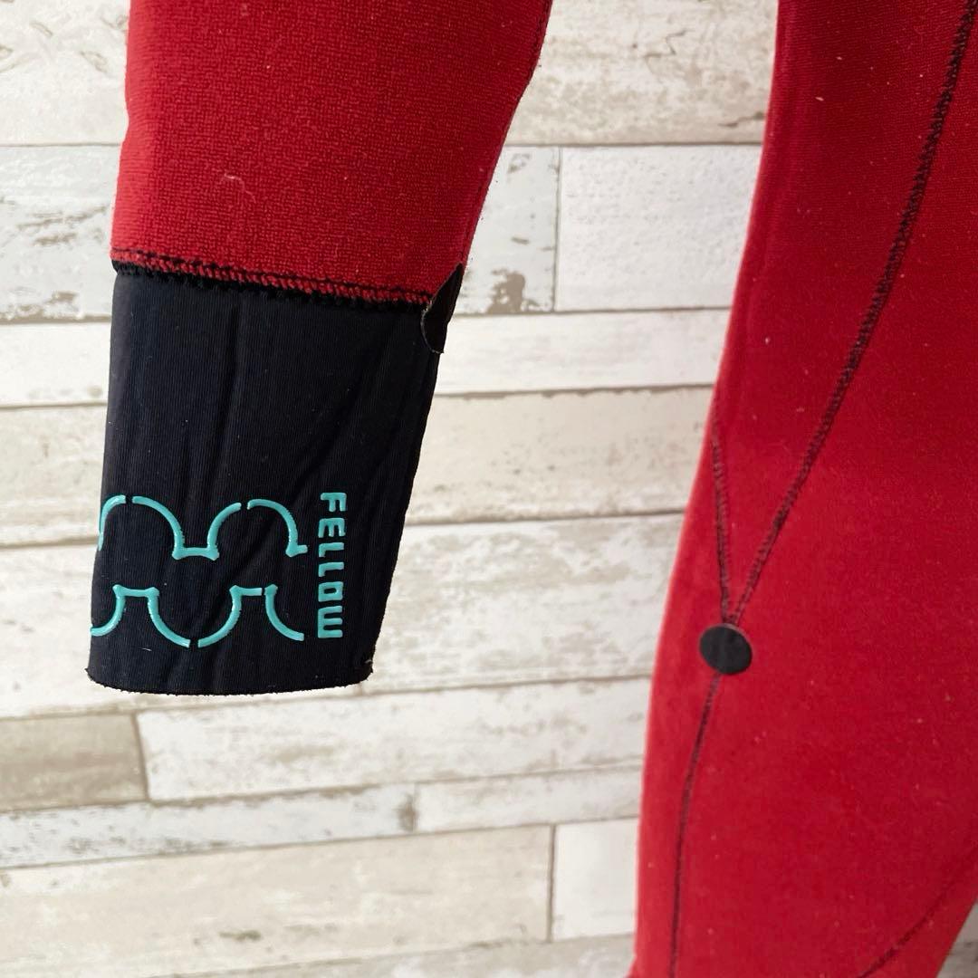 美品【FELLOW メンズML】170cm前後 セミドライ 裏起毛 5/3ミリ