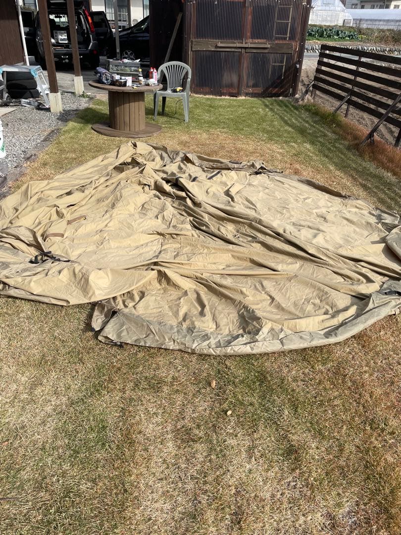 小川キャンパル　タッソ tc メッシュスクリーンセット　ワンポールテント