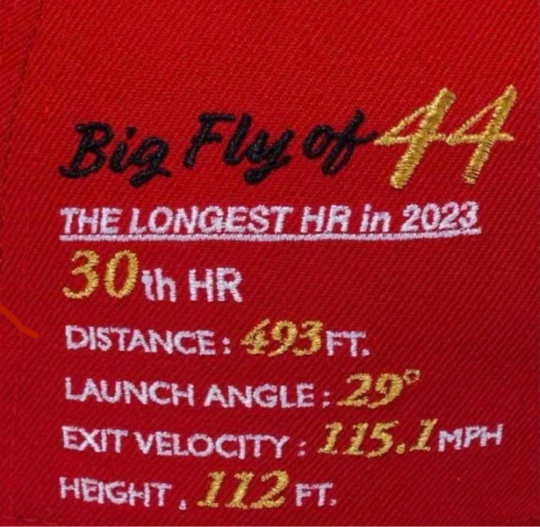 エンジェルス 59FIFTY キャップ 7 5/8 赤/クリーム