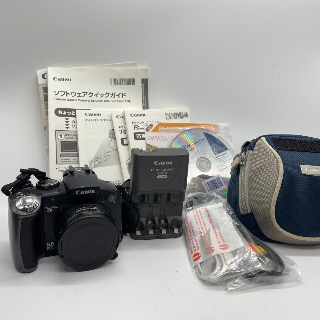 Canon powerShot S5 is【ほぼ未使用品・転送特典無料あり】
