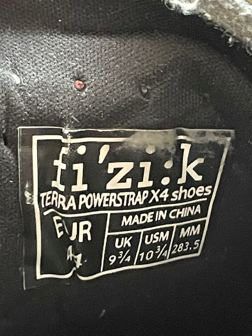 フィジーク　fi'zi:k サイクルシューズ　テラ・パワーストラップ X4