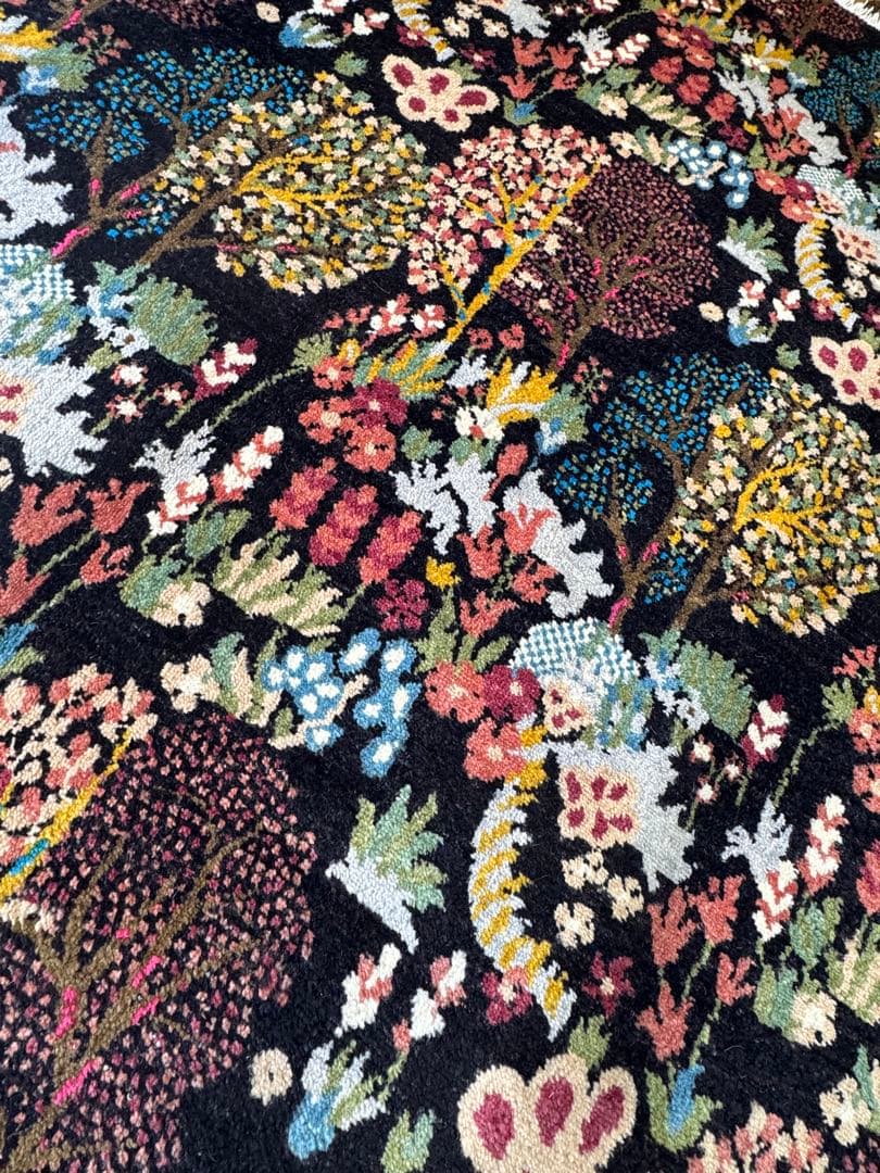 ペルシャ 手織り ラグ ( Tree of Life )