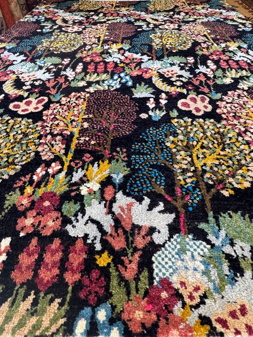 ペルシャ 手織り ラグ ( Tree of Life )