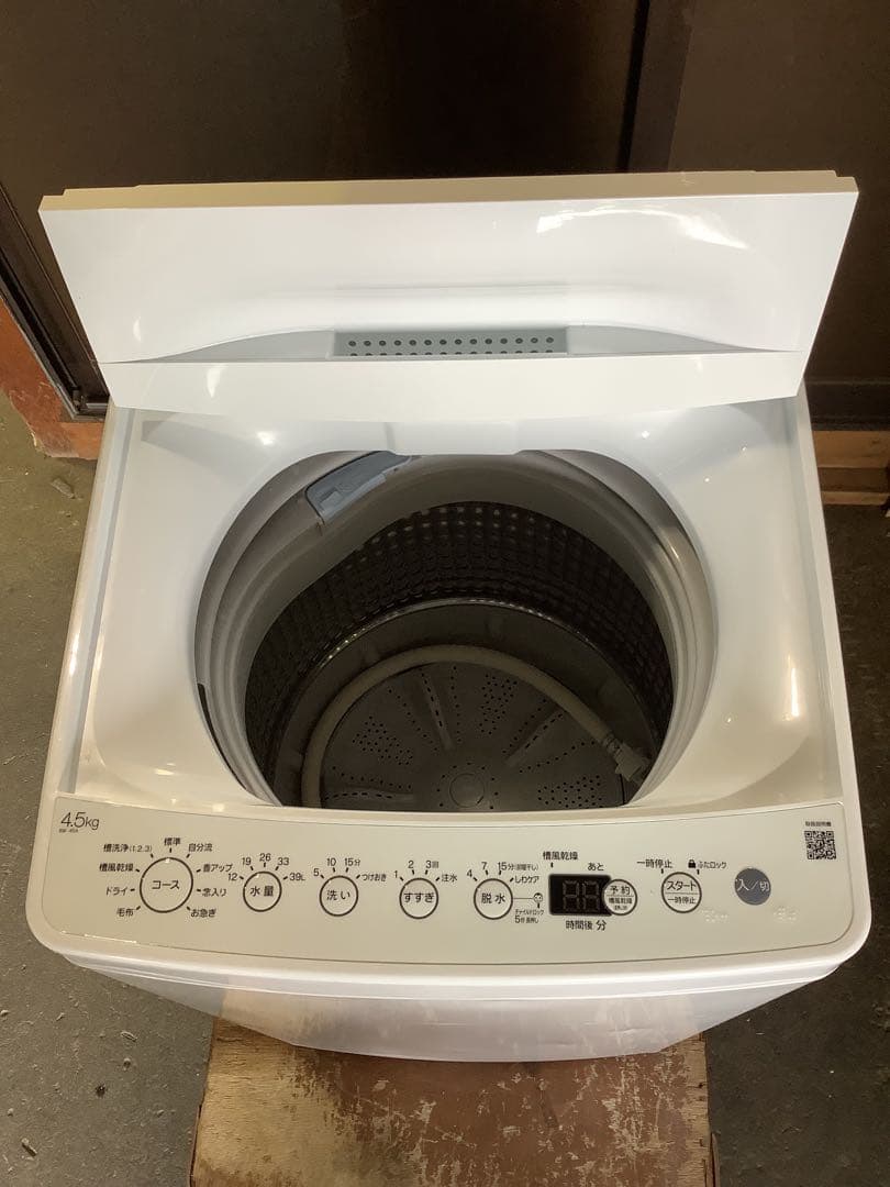メロンパン 洗濯機 BW-45A 4.5kg 2021年製 ハイアール