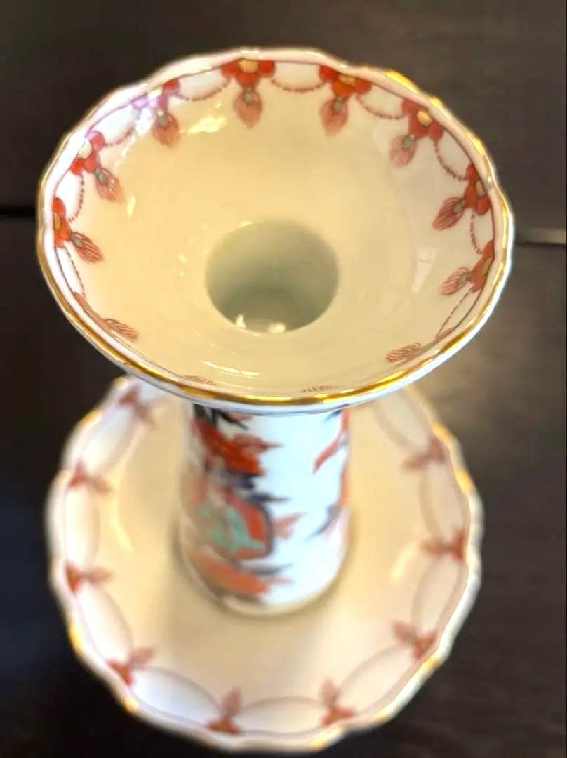 有田焼　燭台　蝋燭立て　2本セット キャンドルスタンド