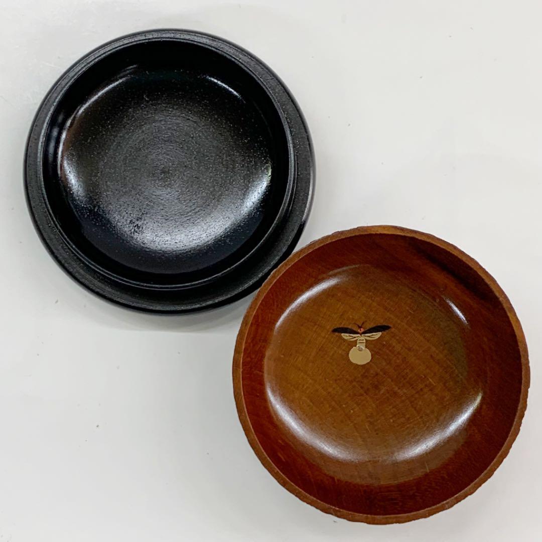 【香合　蛍籠】山下泰園　共箱