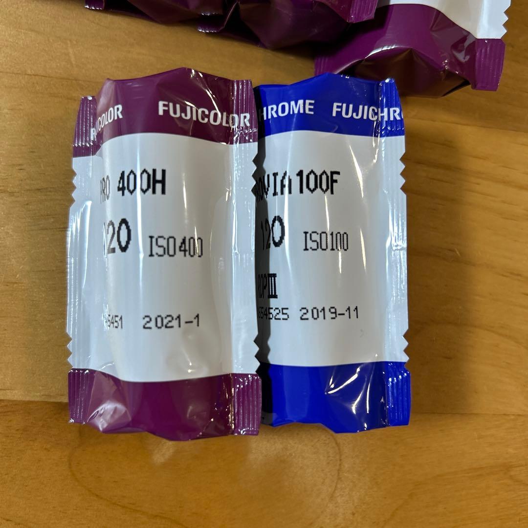 フィルムカメラ FUJICOLOR PRO 400H & PROVIA 100F