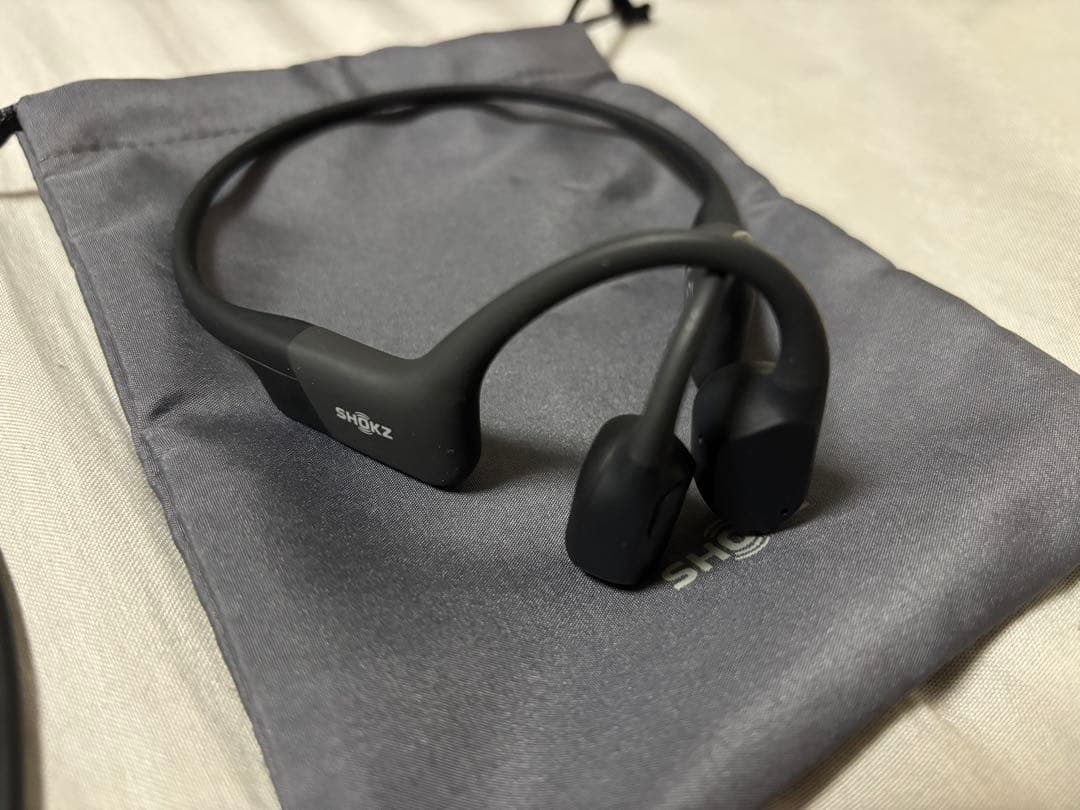 SHOKZ 骨伝導ワイヤレスイヤホン ブラック