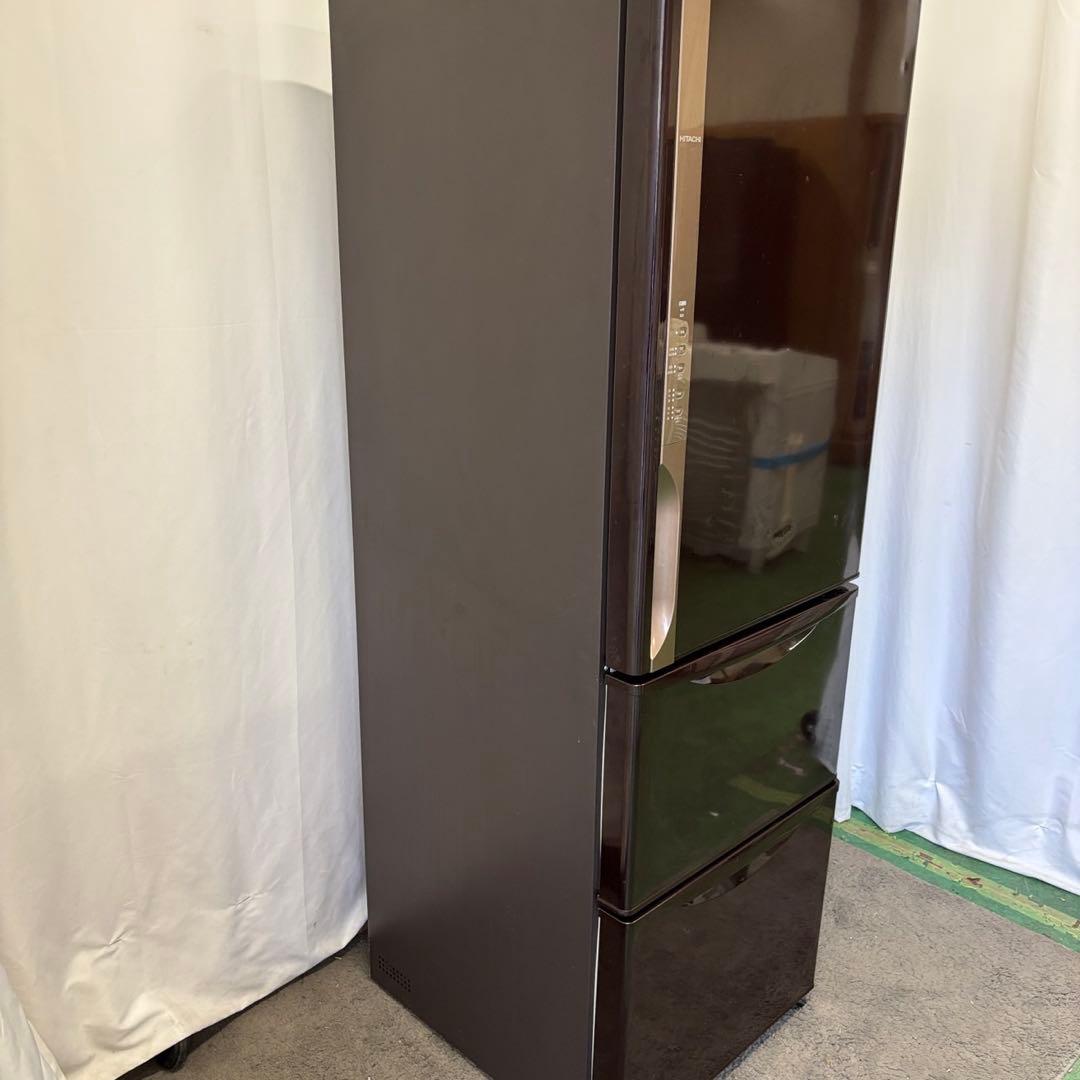 805　日立　冷蔵庫　300-400ℓ　右開き　安い　中古　設置無料　スリム