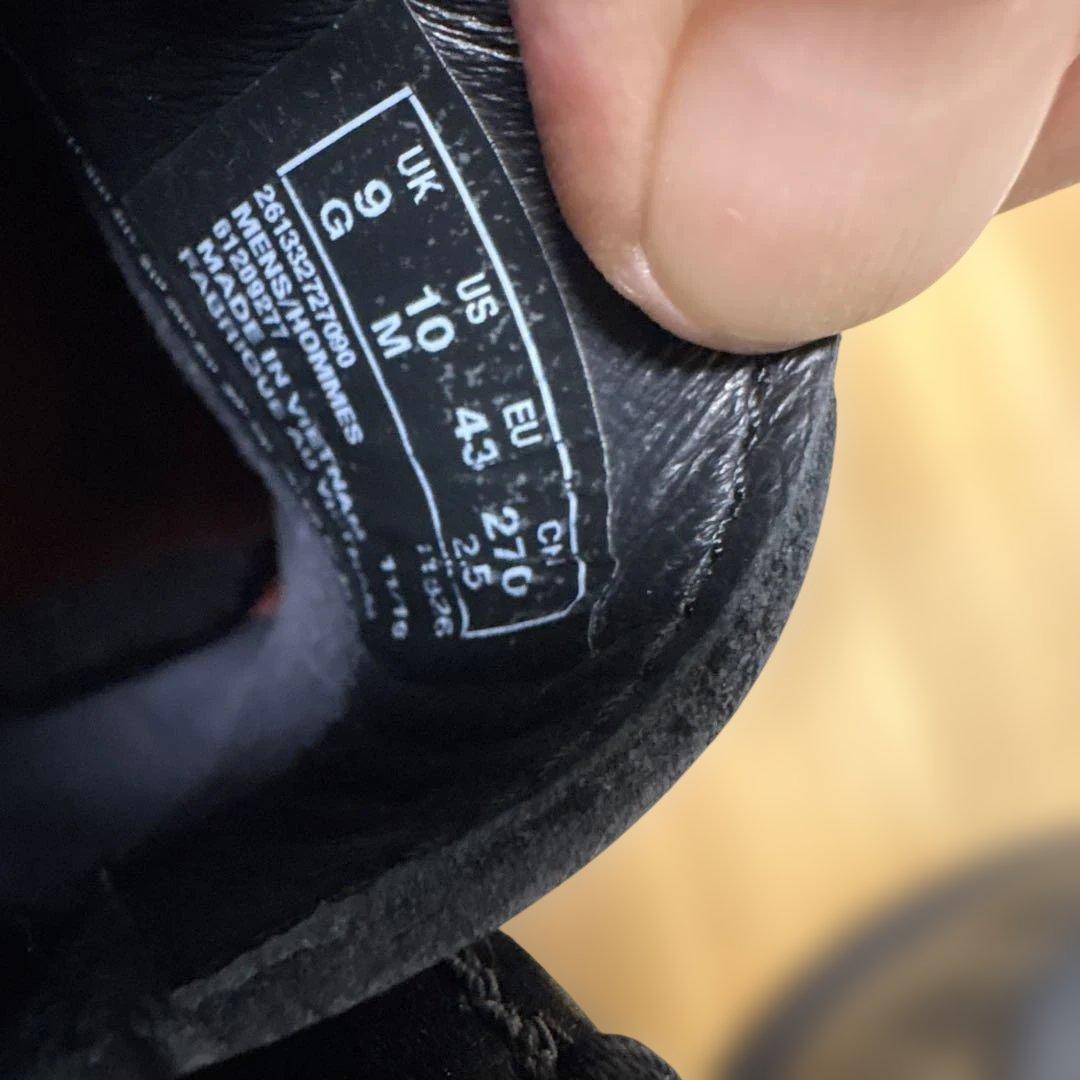 クラークス　Natalie/メンズ ナタリー（ブラックレザー）