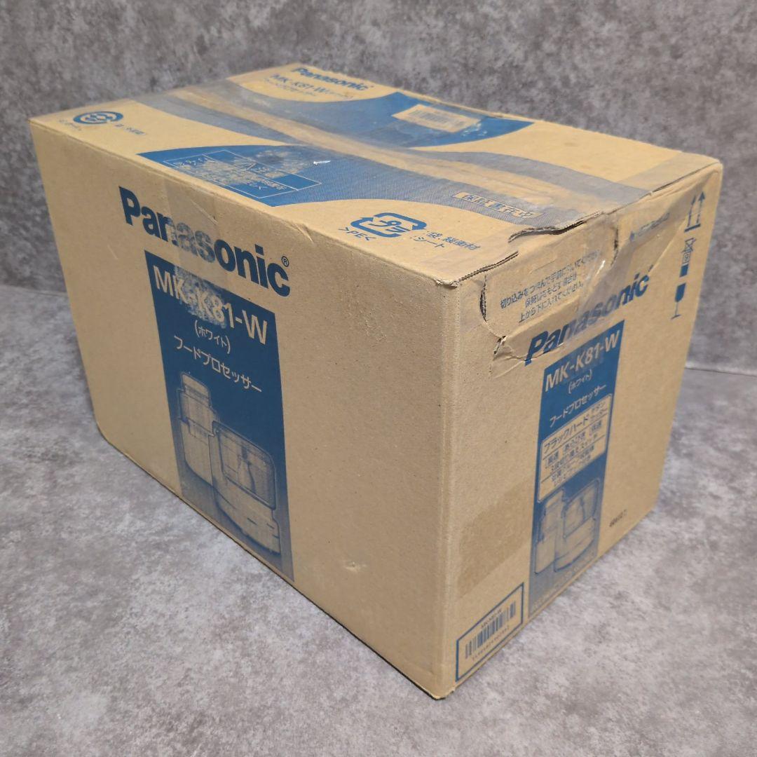 Panasonic　パナソニック フードプロセッサー MK-K81-W