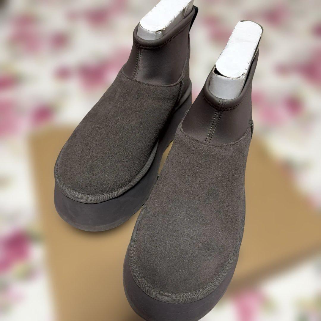 UGG ムートンスエードブーツ 厚底