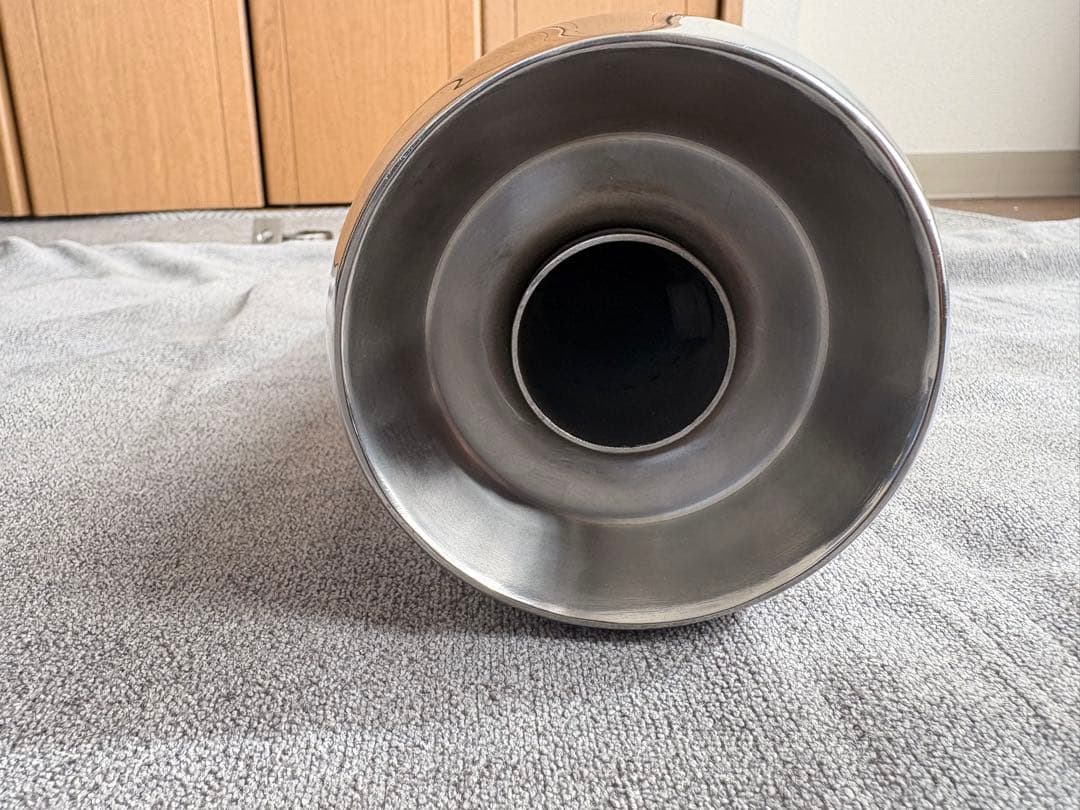 シムズクラフト トラディショナルメガホンマフラー SR400