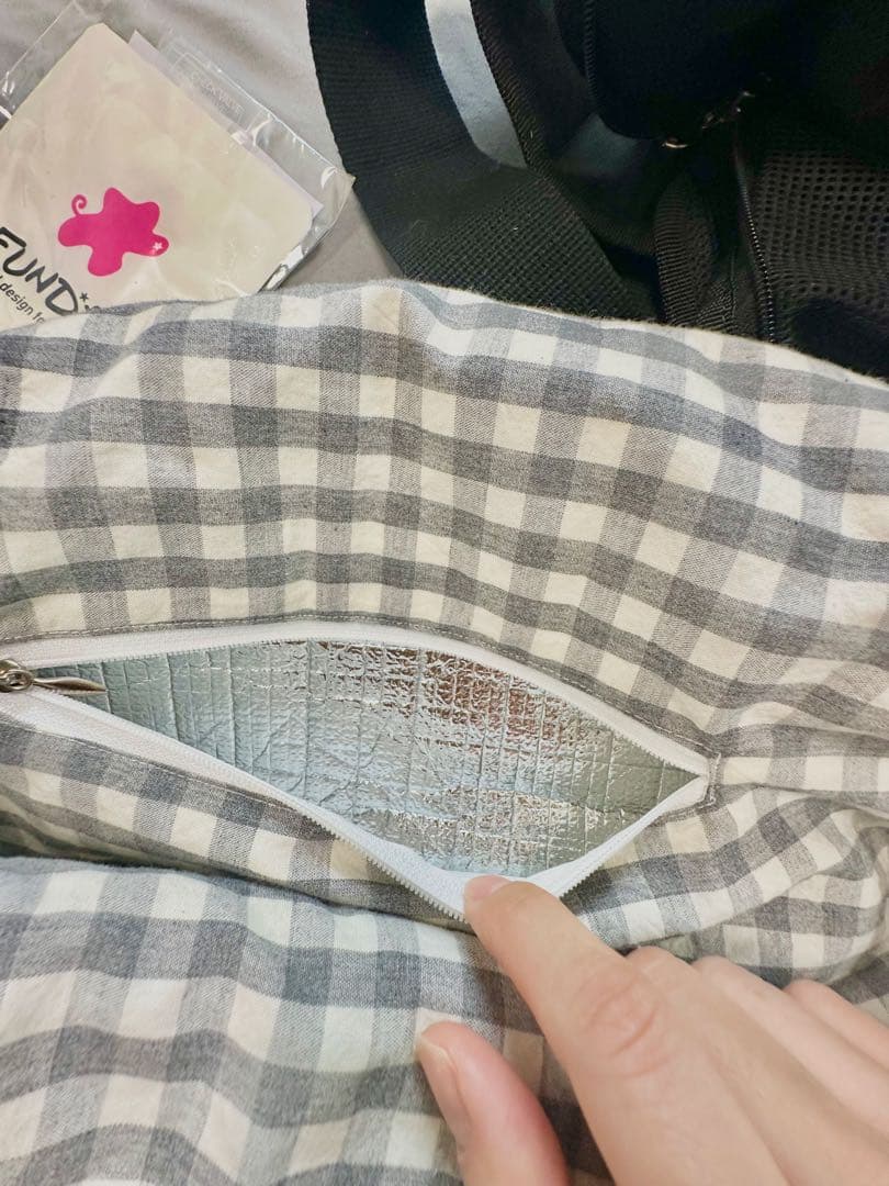 FUNDIE ペット キャリーバッグ・インナー付　スリング