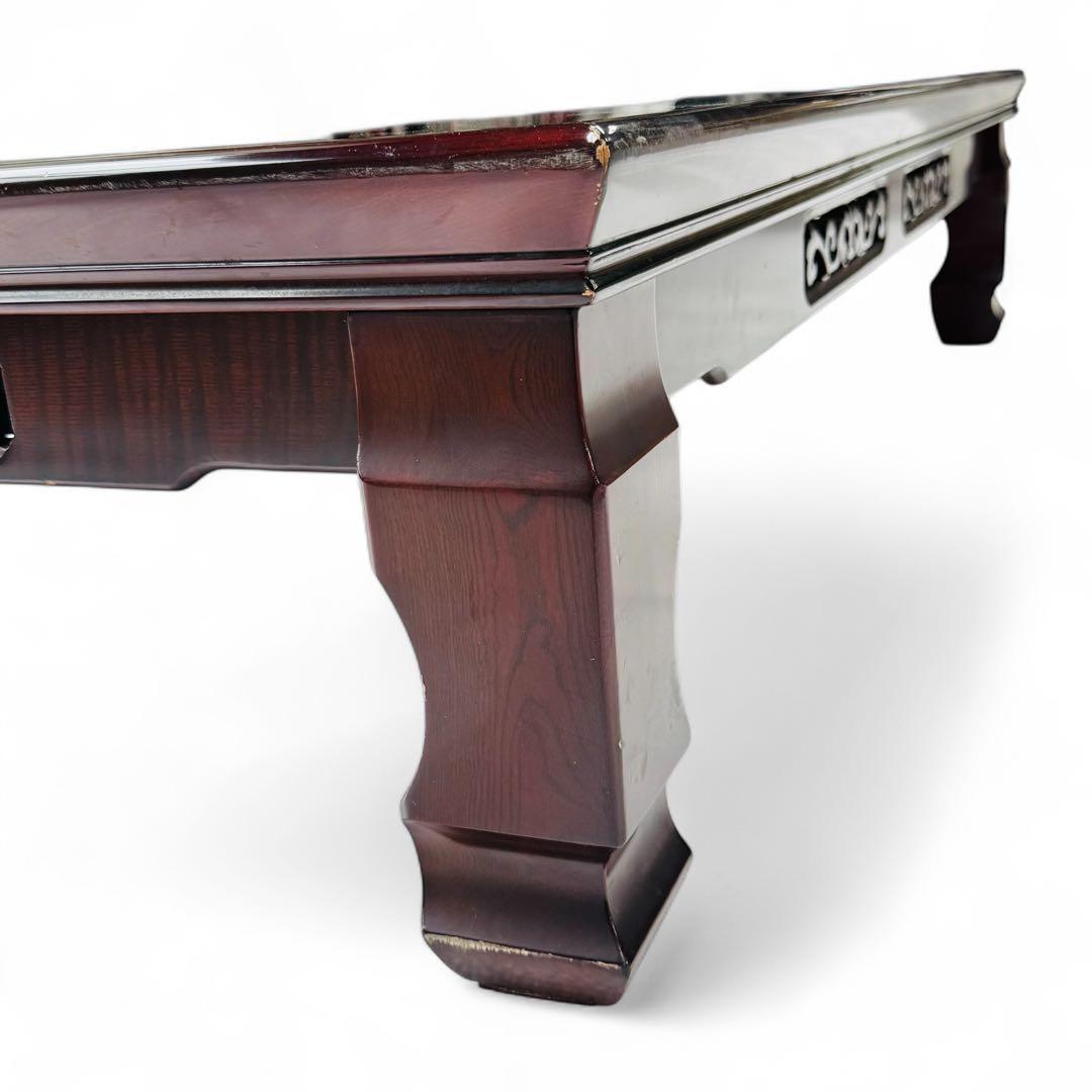 ローテーブル センターテーブル 枝梅絵飾り 金糸銀糸 座卓 昭和レトロ テーブル