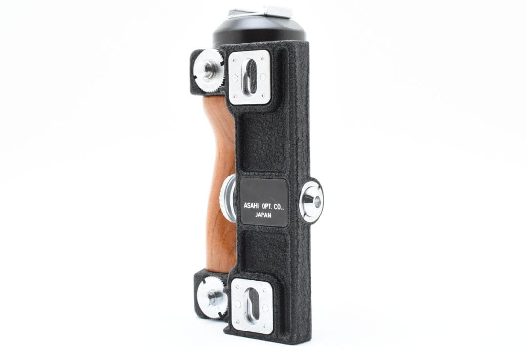 【美品/元箱付】Asahi Pentax 67 Grip 木製グリップ