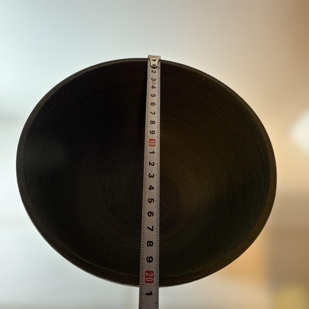 陶芸　茶道具　花瓶　優雅お茶器 陶器製 丸型花器 大きめ