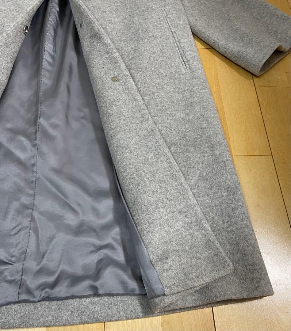 【値下げ】UNITED ARROWS ノーカラーベルスリーブコート　38サイズ