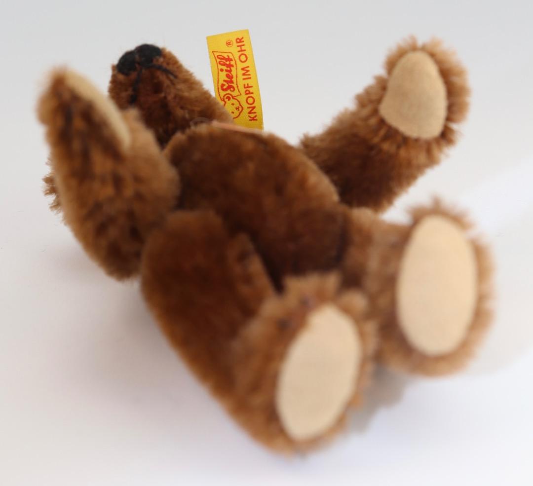 Steiff テディベア ダーク・ブラウン1909年レプリカ・テディ9cm E