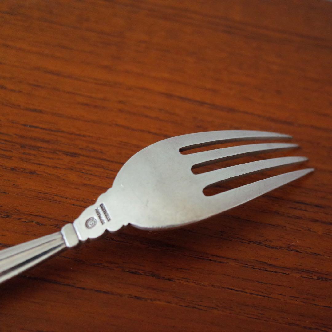 ジョージジェンセンAcornディナーフォーク/シルバーフォーク\北欧アンティーク