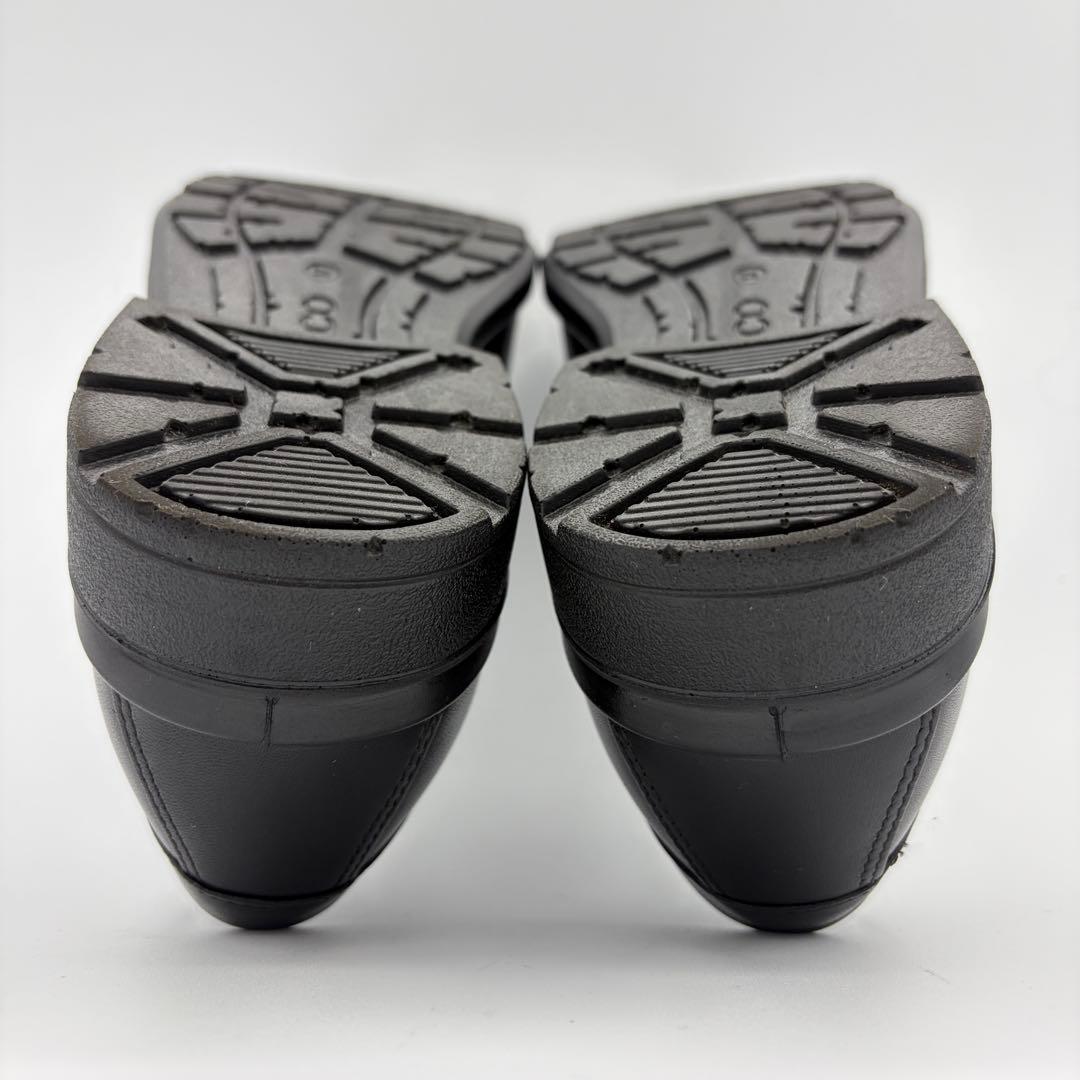 美品！ecco ローファー　黒　レザーシューズ　ペニーローファー　23cm