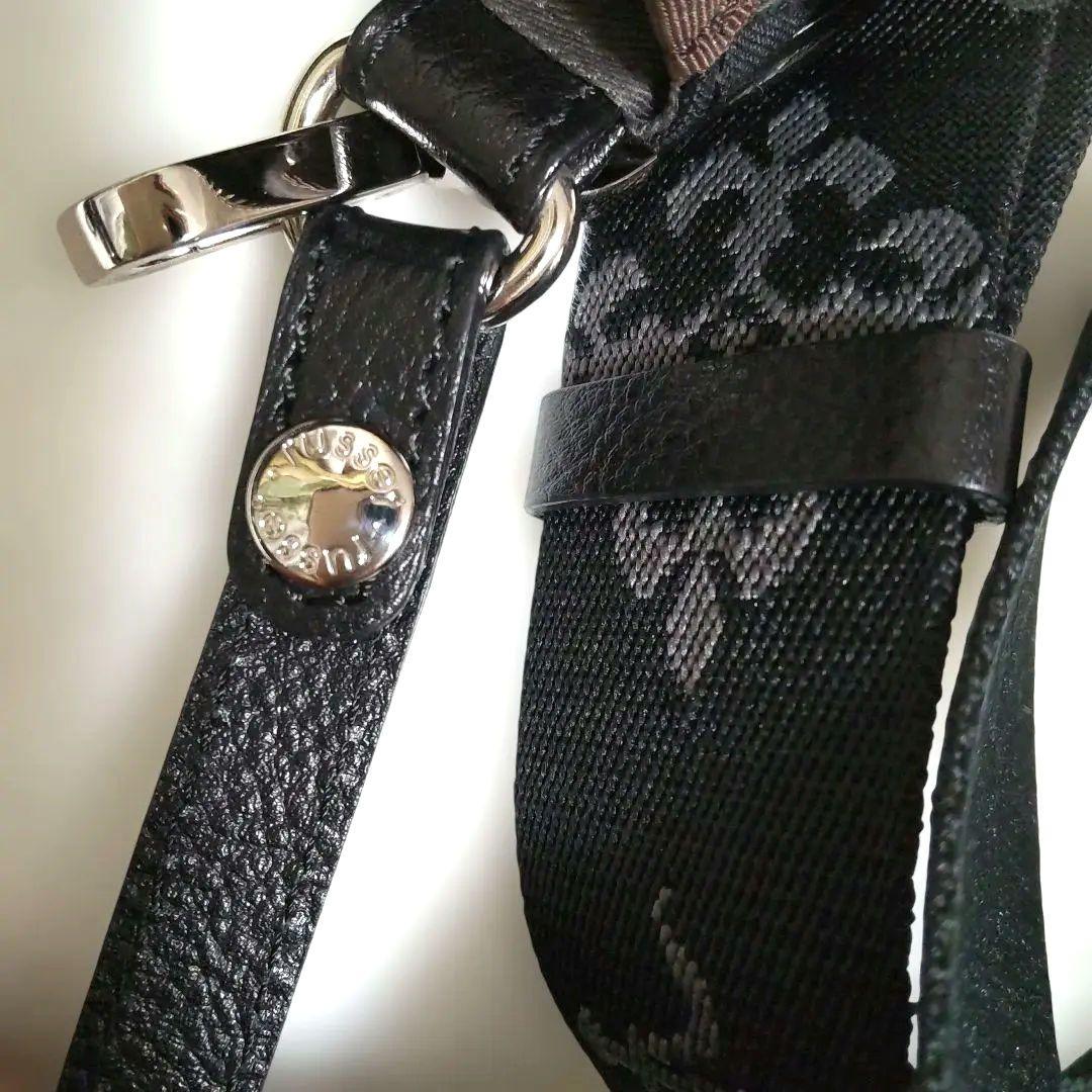 【美品】russet ❀ 太ロゴベルト ショルダーバッグ