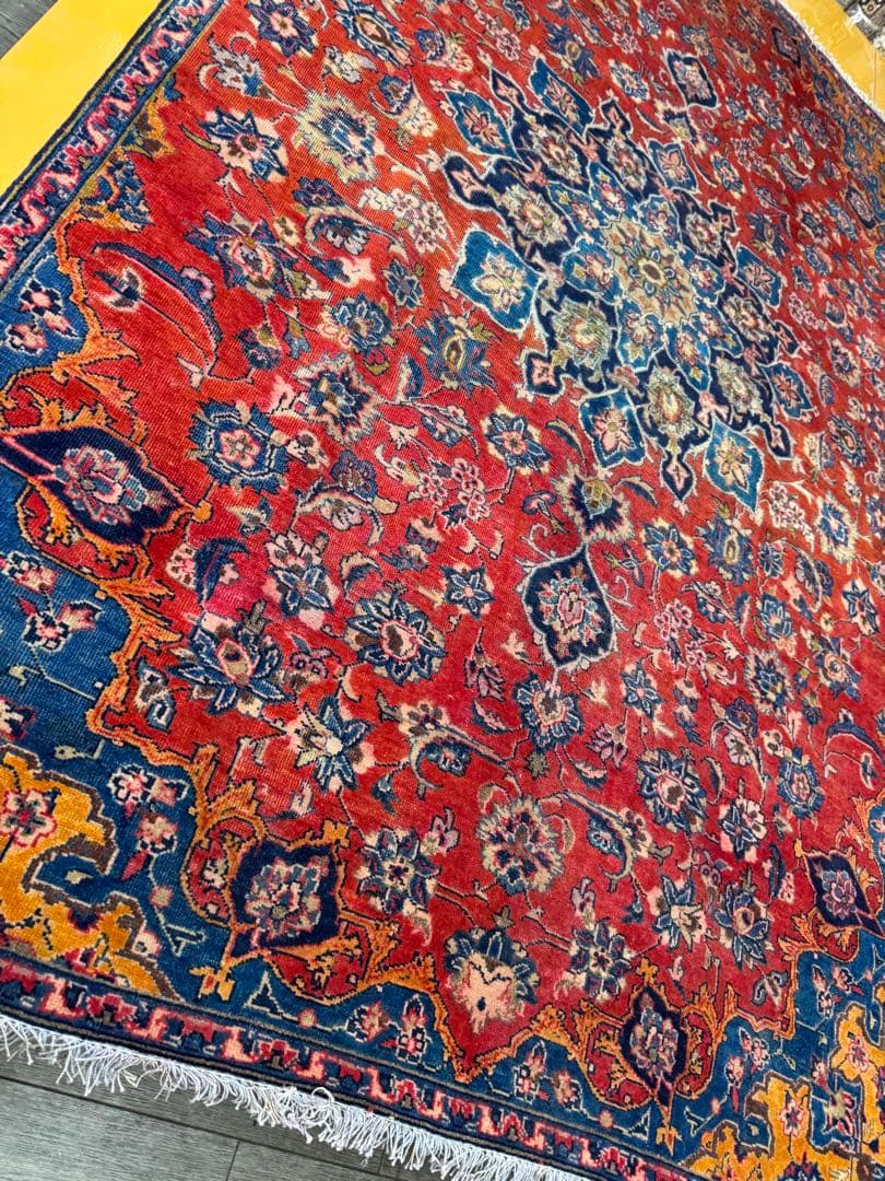 ペルシャ アンティーク 手作り マシュハド 絨毯