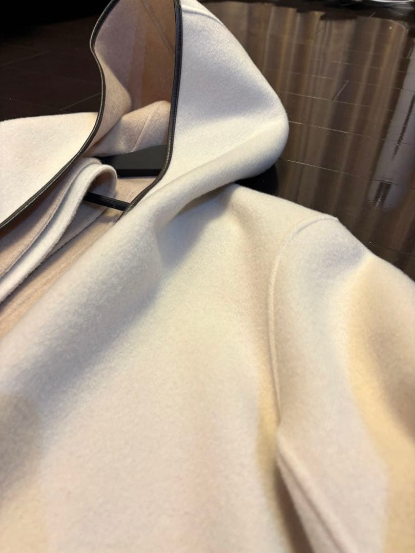 モラビト　リバーシブルカシミヤコート