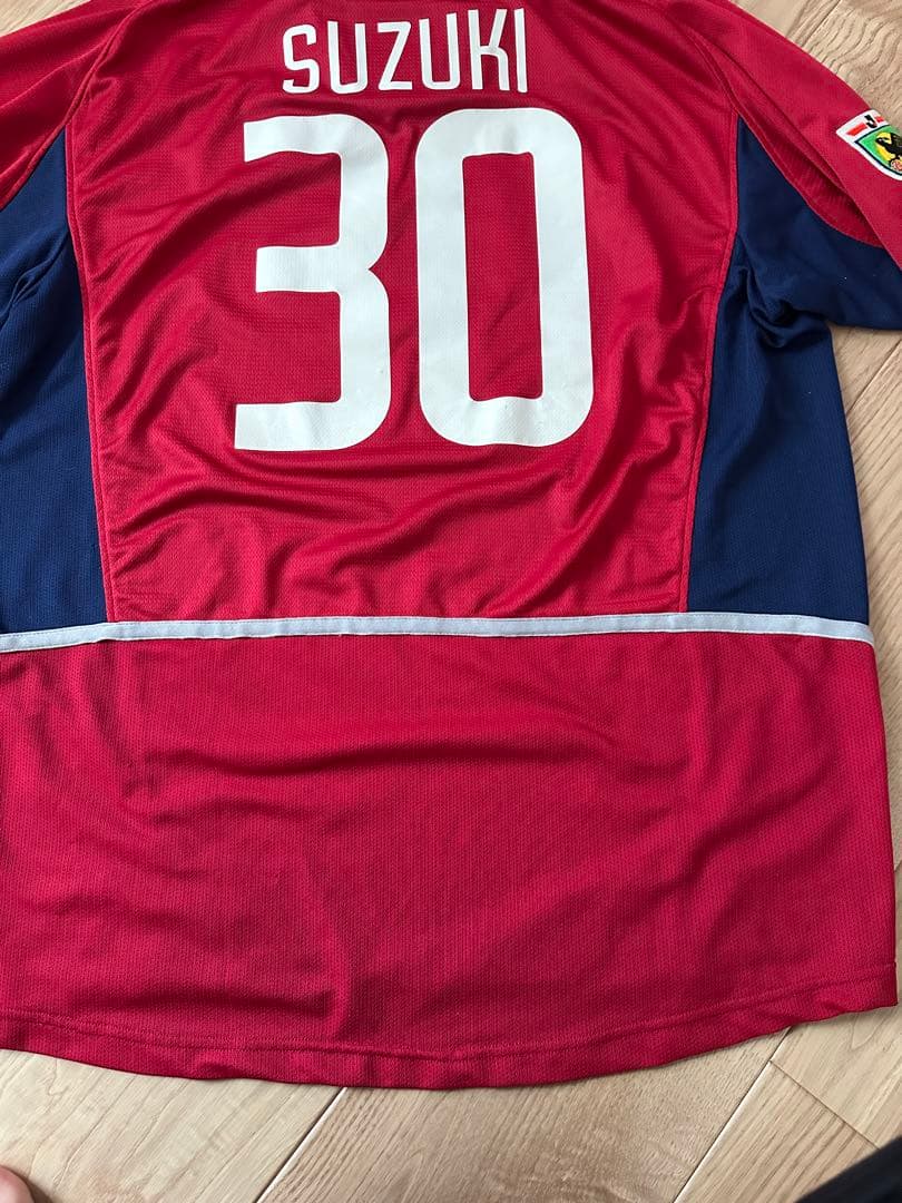 鹿島アントラーズ NIKE ACL 2002 支給品ユニフォーム 鈴木隆行